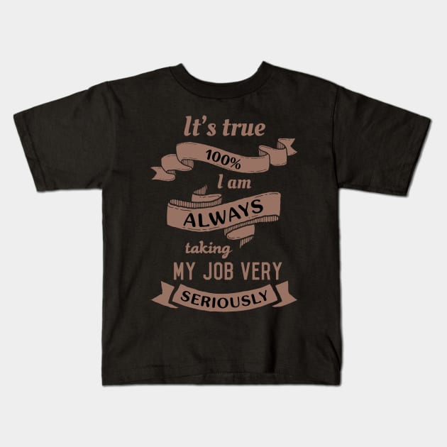 The best employee Kids T-Shirt by PallKris